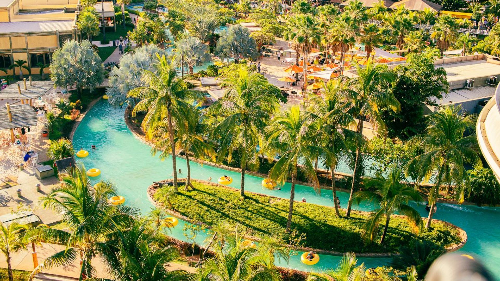 Celebration Resort Olimpia By Hot Beach Exterior photo The artificial river at the Atlantis Paradise Island